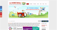 Desktop Screenshot of eslphonicsworld.com